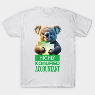 Just a Highly Koalified Accountant Koala T-Shirt